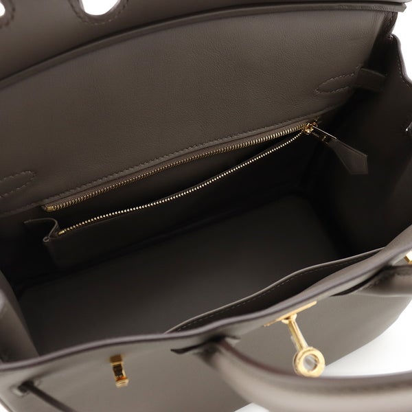 エルメス バーキン25 エタン/ゴールド金具 スイフト G刻印 HERMES Birkin ハンドバッグ