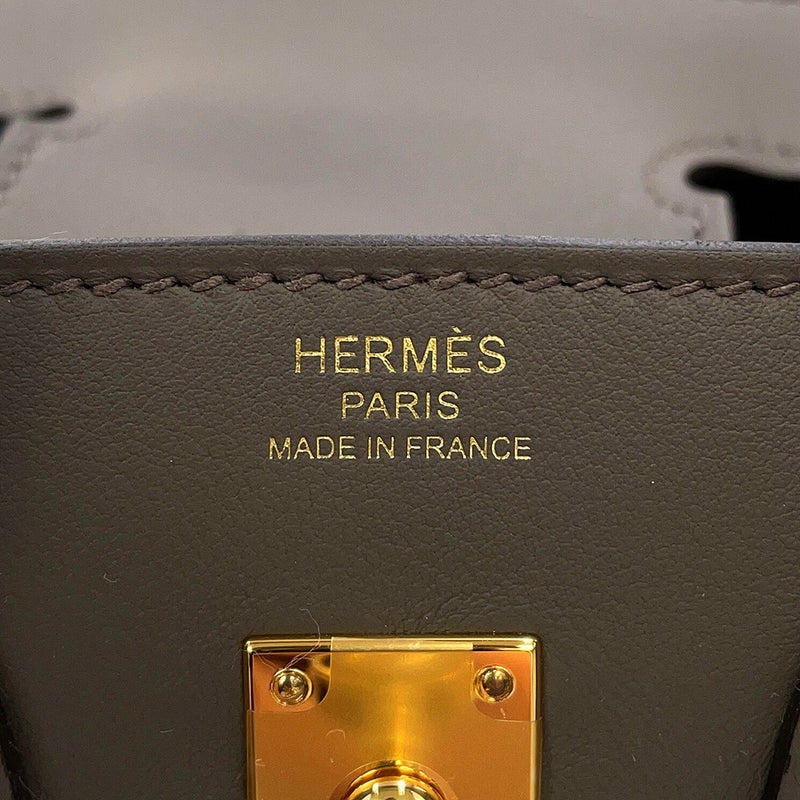 エルメス バーキン25 エタン/ゴールド金具 スイフト G刻印 HERMES Birkin ハンドバッグ