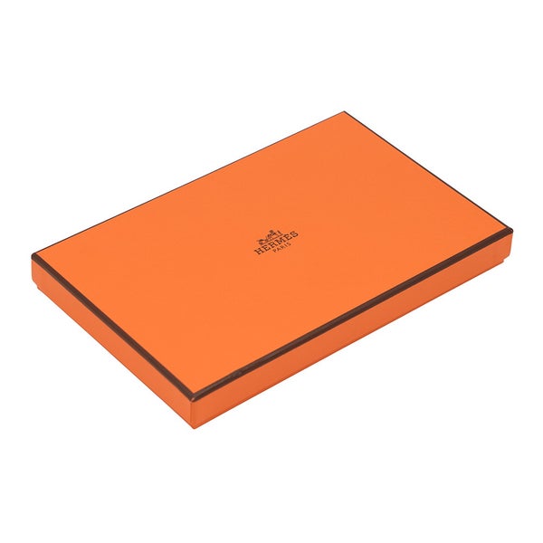エルメス 二つ折り長財布 プリプラ ロング ブラック/シルバー金具 エプソン G刻印 HERMES 黒