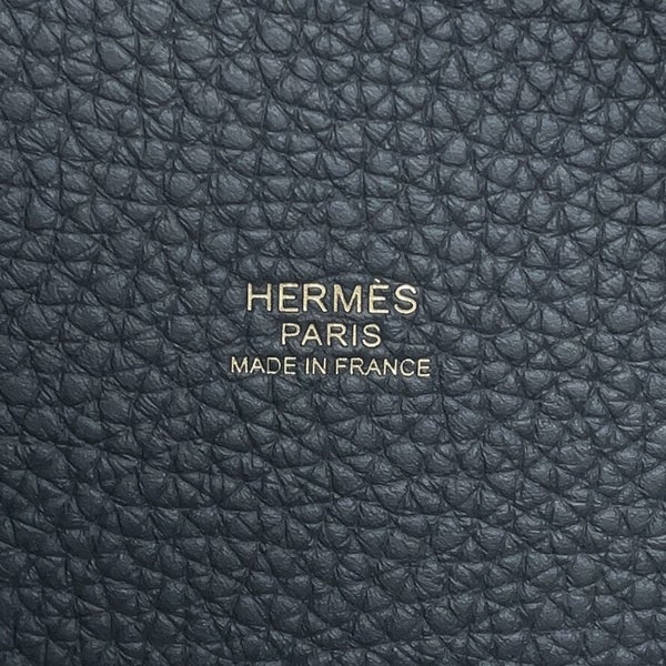 エルメス ハンドバッグ ピコタンロックPM グリミスティ/シャンパンゴールド金具 トリヨンクレマンス G刻印 HERMES トートバッグ