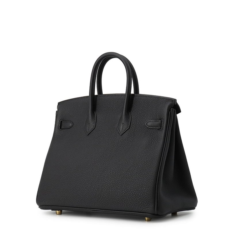 エルメス バーキン25 ブラック/ゴールド金具 トゴ G刻印 HERMES Birkin ハンドバッグ 黒