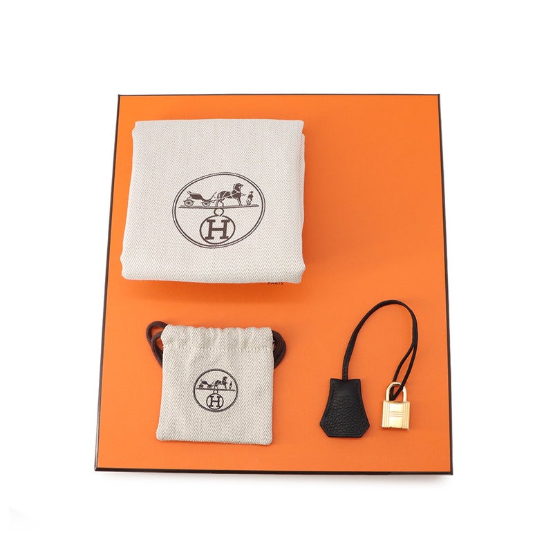 エルメス バーキン25 ブラック/ゴールド金具 トゴ G刻印 HERMES Birkin ハンドバッグ 黒