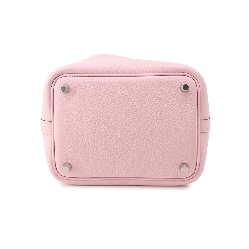 エルメス ハンドバッグ ピコタンロックPM ローズサクラ/シルバー金具 トリヨンクレマンス K刻印 HERMES トートバッグ