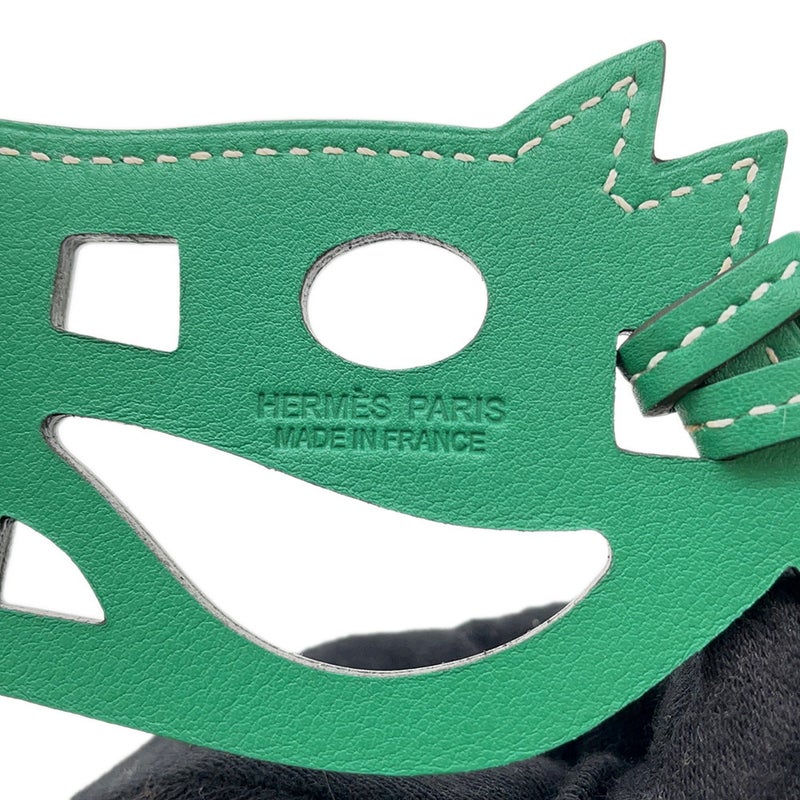 エルメス バッグチャーム パドックシュバル ミント スイフト HERMES チャーム