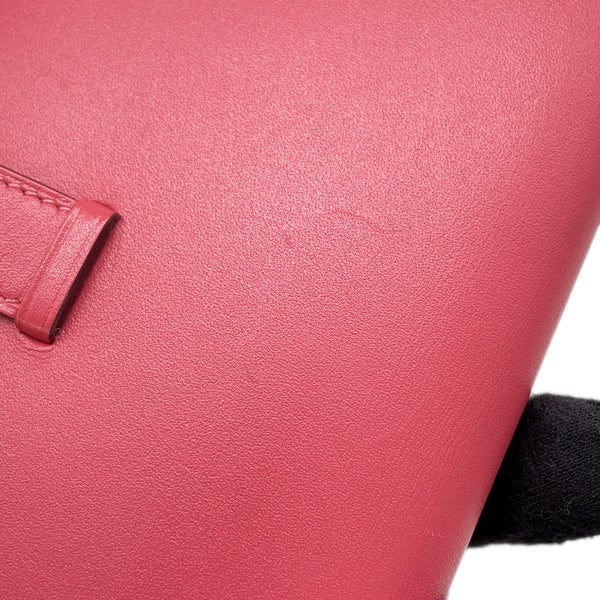 エルメス 長財布 ベアンスフレ マチ有り ローズリップスティック/ゴールド金具 タデラクト C刻印 財布