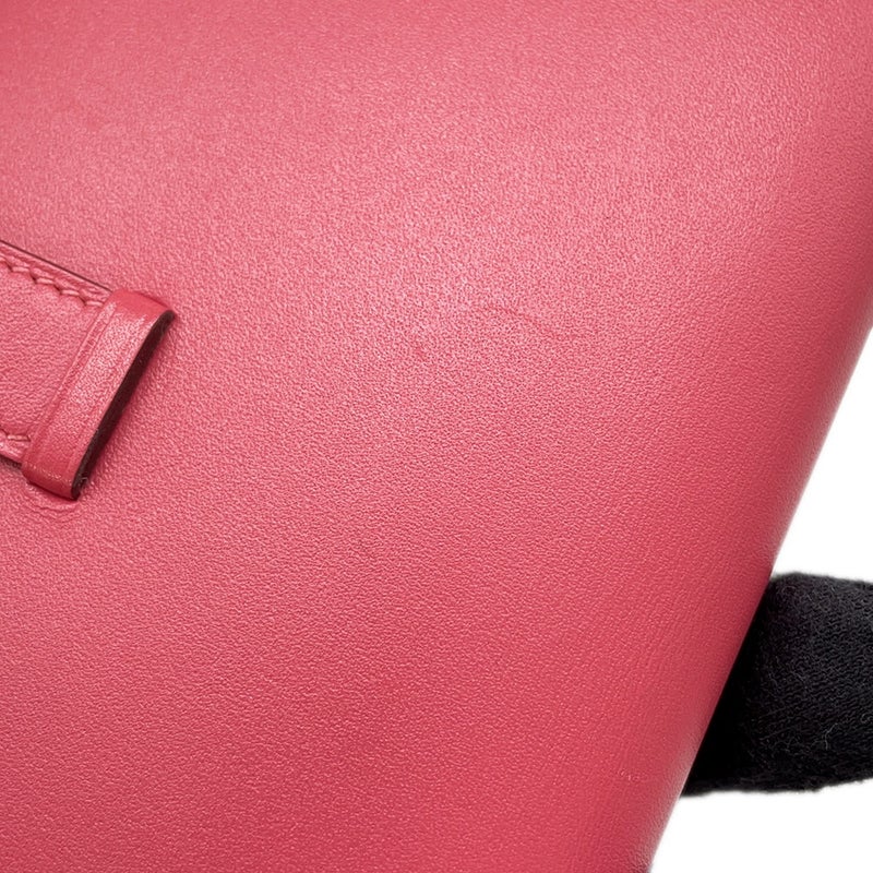 エルメス 長財布 ベアンスフレ マチ有り ローズリップスティック/ゴールド金具 タデラクト C刻印 財布