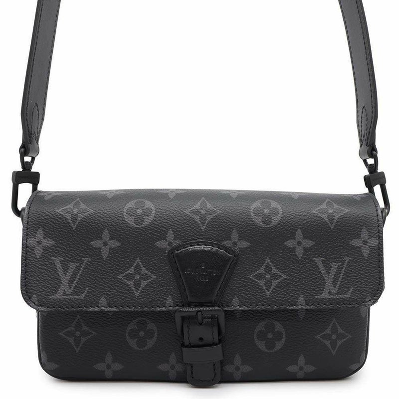 ルイヴィトン ショルダーバッグ モノグラム・エクリプス モンスリ・ウェアラブル ウォレット M83567 ブラック 黒