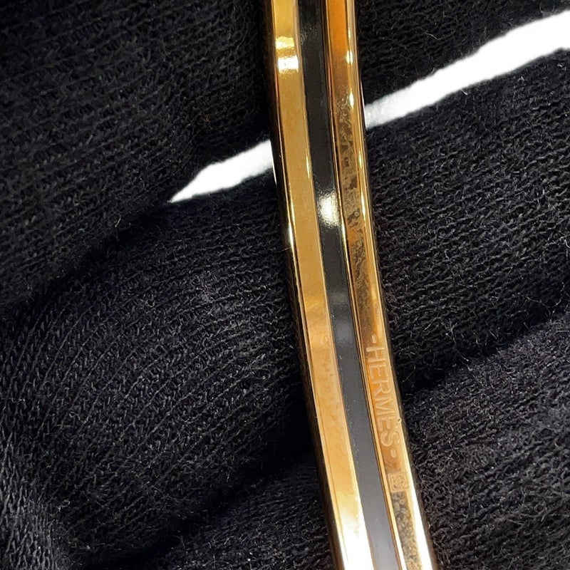 エルメス バングル エナメルブレスレット ユニ リラ/ゴールド金具 HERMES アクセサリー