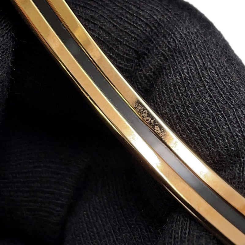 エルメス バングル エナメルブレスレット ユニ リラ/ゴールド金具 HERMES アクセサリー