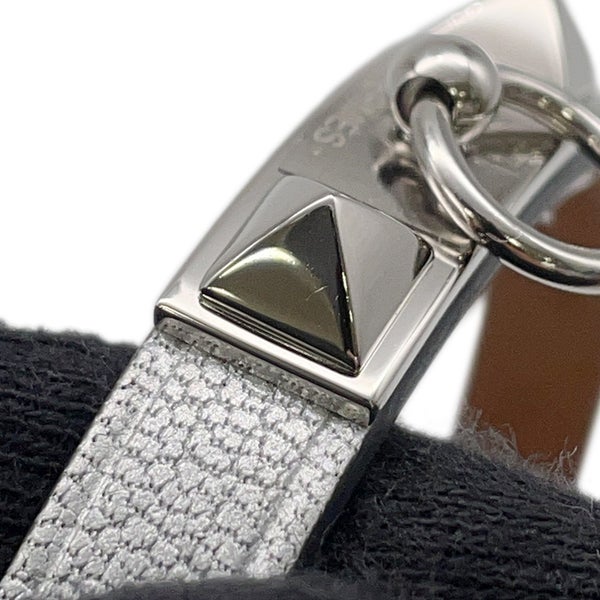 エルメス ブレスレット リヴァル ミニ  アルジャン/シルバー金具 シェブルシャムキラ K刻印 サイズT2
