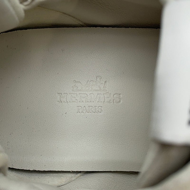エルメス スニーカー ジェット レザー スエード レディースサイズ36 HERMES 靴