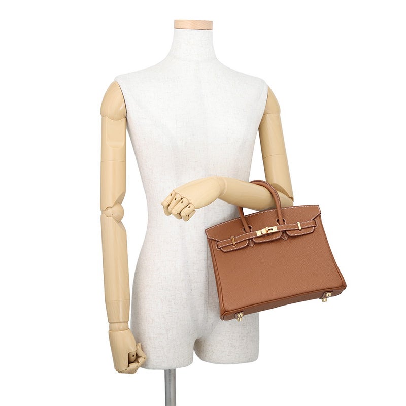 エルメス バーキン25 ゴールド/ゴールド金具 トゴ G刻印 HERMES Birkin ハンドバッグ