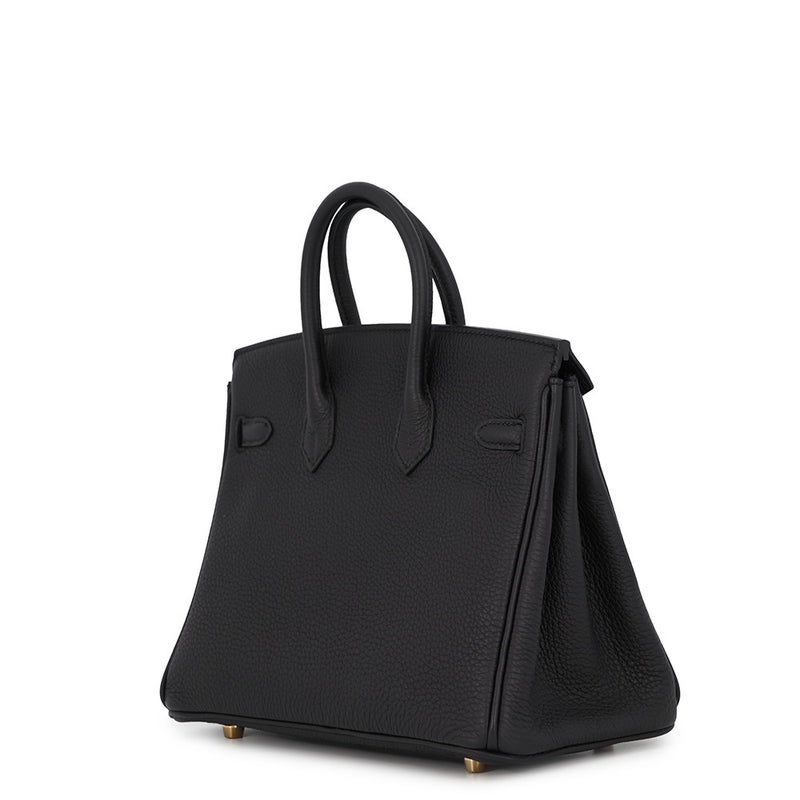 エルメス バーキン25 ブラック/ゴールド金具 トゴ G刻印 HERMES Birkin ハンドバッグ 黒