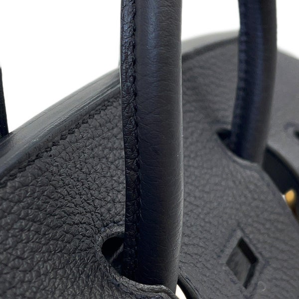 エルメス バーキン25 ブラック/ゴールド金具 トゴ G刻印 HERMES Birkin ハンドバッグ 黒