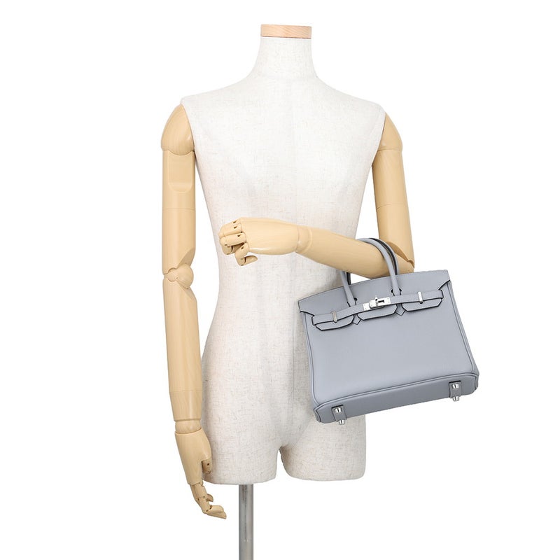 エルメス バーキン25 グリパンタン/シルバー金具 トゴ G刻印 HERMES Birkin ハンドバッグ