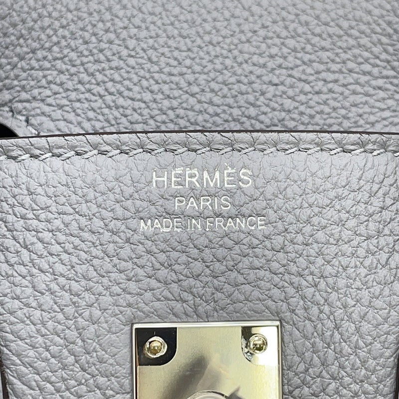 エルメス バーキン25 グリパンタン/シルバー金具 トゴ G刻印 HERMES Birkin ハンドバッグ