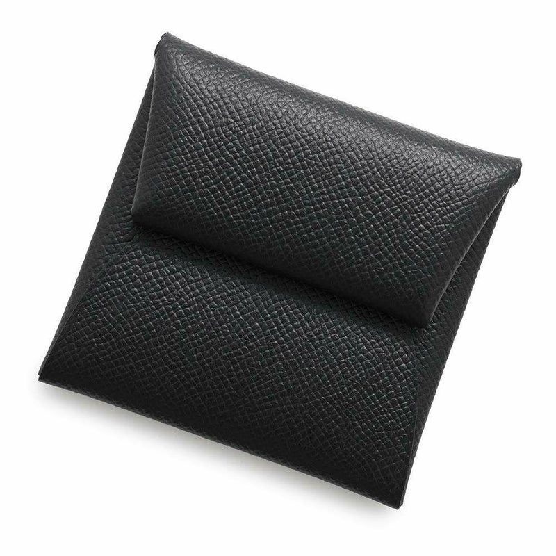 エルメス コインケース バスティア ブラック エプソン B刻印 HERMES 財布 黒