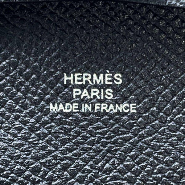 エルメス コインケース バスティア ブラック エプソン B刻印 HERMES 財布 黒