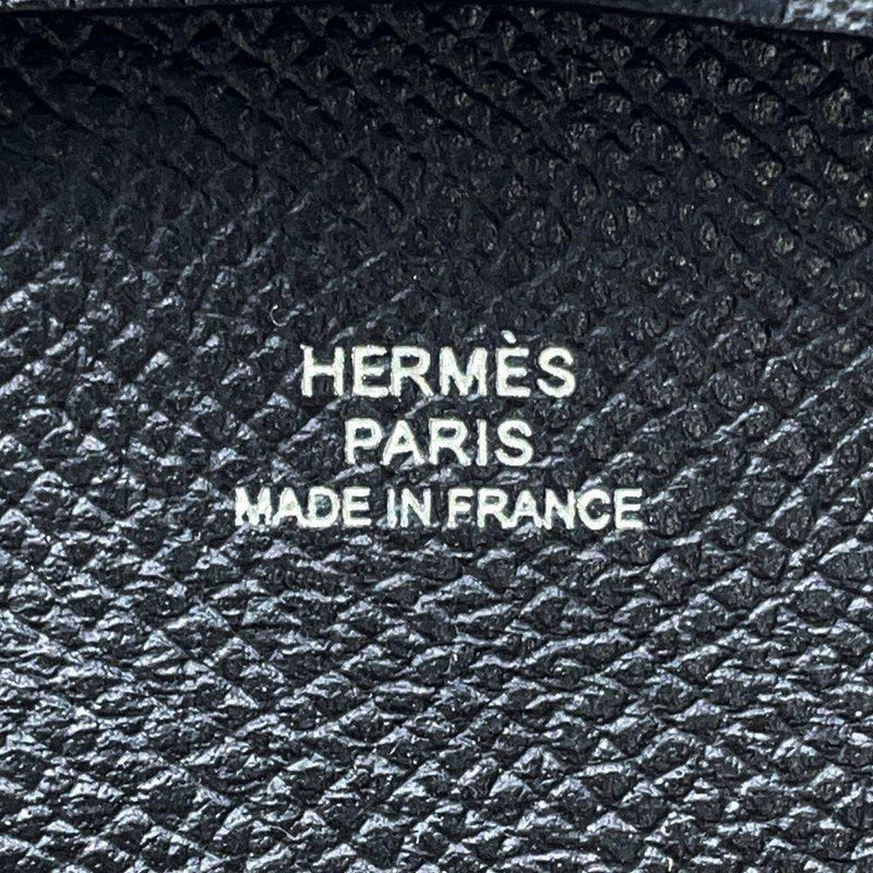 エルメス コインケース バスティア ブラック エプソン B刻印 HERMES 財布 黒
