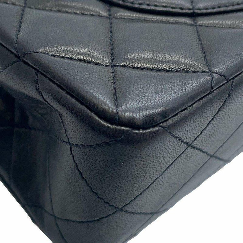 シャネル チェーンショルダーバッグ マトラッセ23 ココマーク ダブルチェーン A01113 CHANEL バッグ 黒