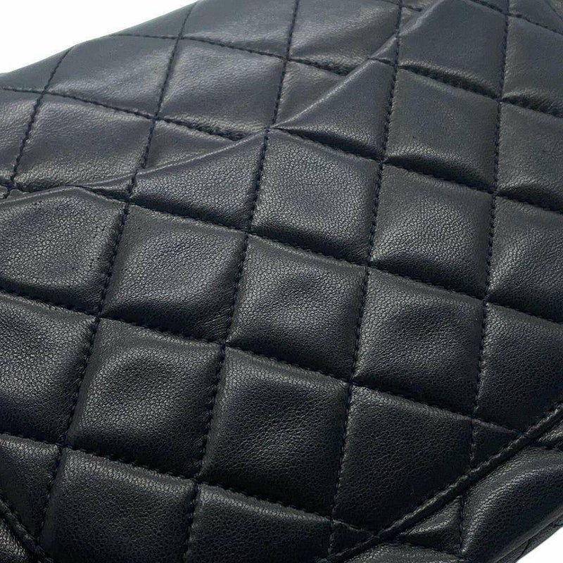 シャネル チェーンショルダーバッグ マトラッセ23 ココマーク ダブルチェーン A01113 CHANEL バッグ 黒