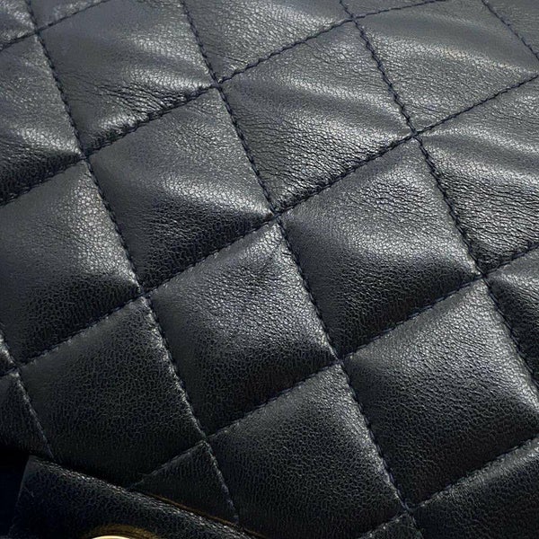 シャネル チェーンショルダーバッグ マトラッセ23 ココマーク ダブルチェーン A01113 CHANEL バッグ 黒