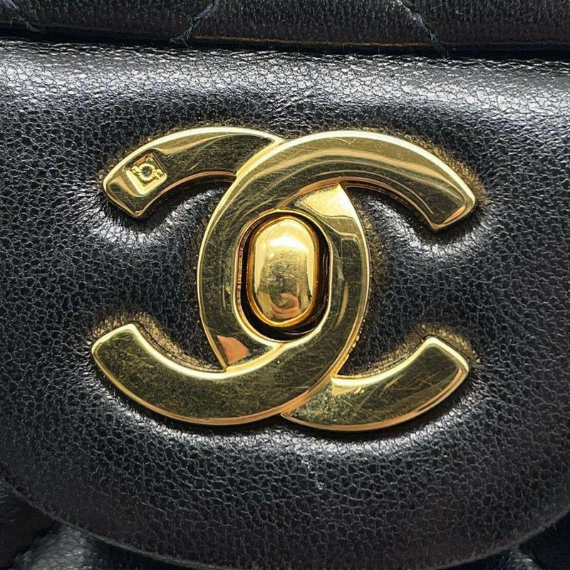 シャネル チェーンショルダーバッグ マトラッセ23 ココマーク ダブルチェーン A01113 CHANEL バッグ 黒