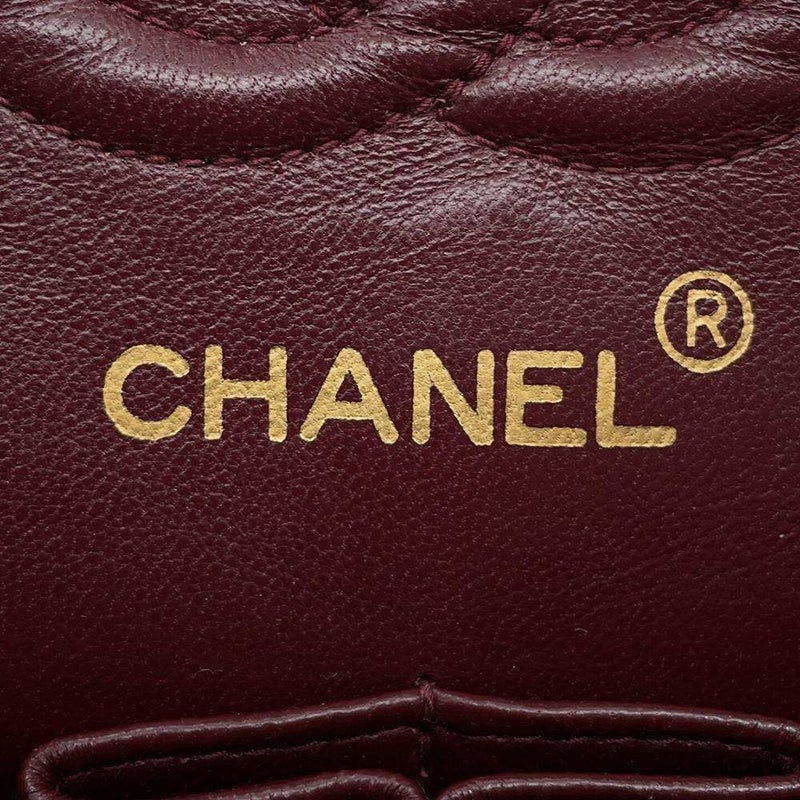 シャネル チェーンショルダーバッグ マトラッセ23 ココマーク ダブルチェーン A01113 CHANEL バッグ 黒