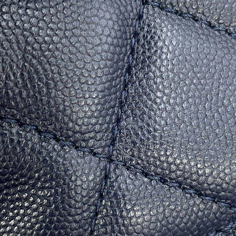 シャネル チェーンショルダーバッグ ココマーク マトラッセ 巾着 キャビアスキン AS0894 CHANEL 2way