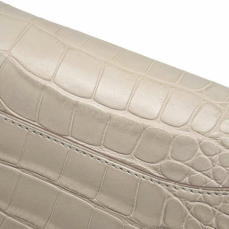 エルメス 長財布 コンスタンス トゥーゴー ロング ベトン/ゴールド金具 アリゲーターマット B刻印 財布