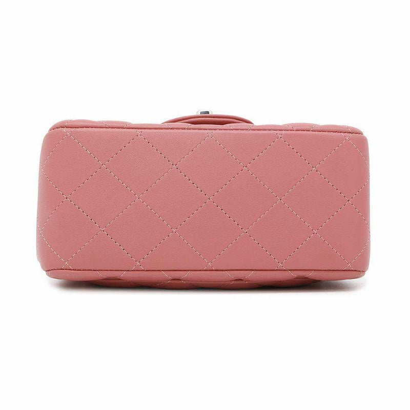 シャネル チェーンショルダーバッグ マトラッセ ココマーク ラムスキン ミニマトラッセ A35200 CHANEL シングルチェーン