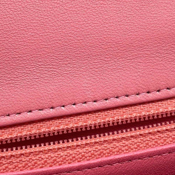 シャネル チェーンショルダーバッグ マトラッセ ココマーク ラムスキン ミニマトラッセ A35200 CHANEL シングルチェーン