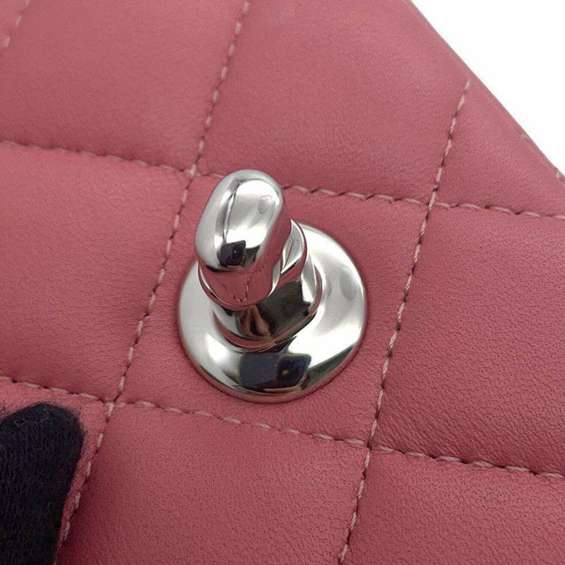 シャネル チェーンショルダーバッグ マトラッセ ココマーク ラムスキン ミニマトラッセ A35200 CHANEL シングルチェーン