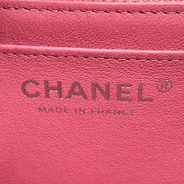 シャネル チェーンショルダーバッグ マトラッセ ココマーク ラムスキン ミニマトラッセ A35200 CHANEL シングルチェーン