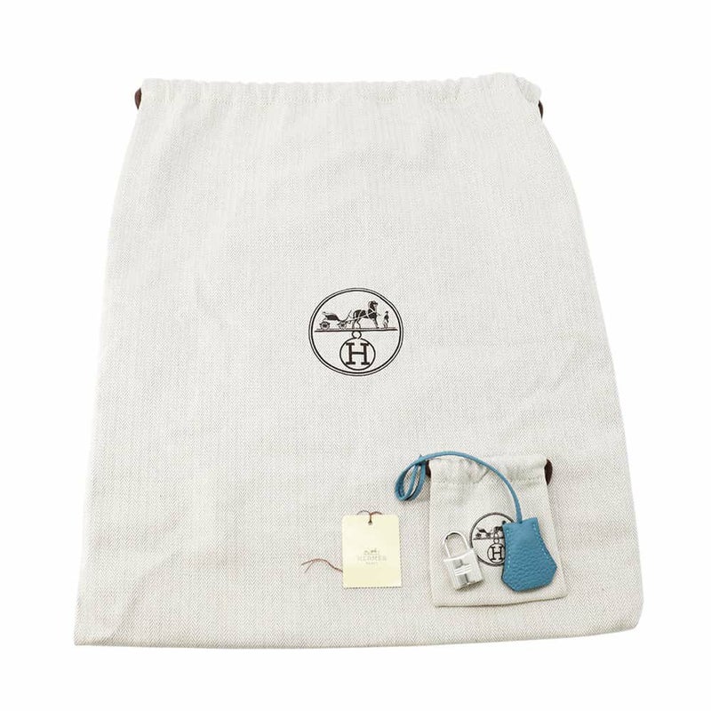 エルメス バーキン25 ターコイズ/シルバー金具 トゴ □R刻印 HERMES Birkin ハンドバッグ
