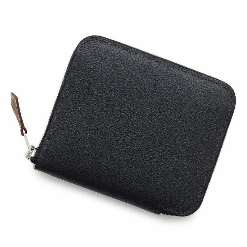 エルメス コインケース アザップコンパクト シルクイン キャバン/シルバー金具 エバーカラー W刻印
