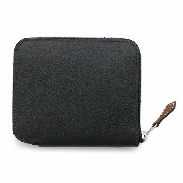 エルメス コインケース アザップコンパクト シルクイン キャバン/シルバー金具 エバーカラー W刻印