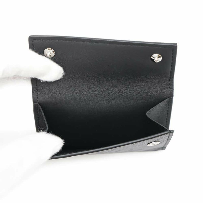 ルイヴィトン 三つ折り財布 モノグラム・シャドウ ディスカバリー・コンパクト ウォレットM67631 ブラック 黒