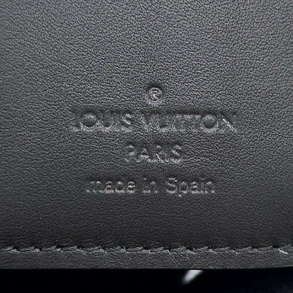 ルイヴィトン 三つ折り財布 モノグラム・シャドウ ディスカバリー・コンパクト ウォレットM67631 ブラック 黒