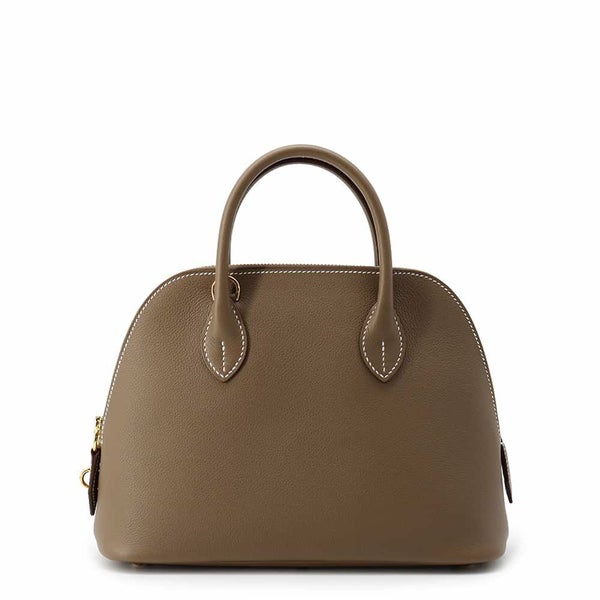 エルメス ボリード1923 25 エトゥープ/ゴールド金具 エバーカラー W刻印 2wayショルダー