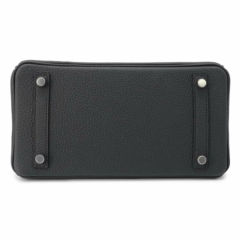 エルメス バーキン25 ヴェルソ プロン/ヴェールオリーブ/シルバー金具 トゴ K刻印 HERMES Birkin ハンドバッグ