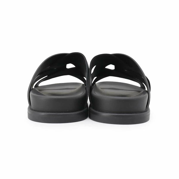 エルメス サンダル カジミール レザー メンズサイズ42 HERMES 靴 黒