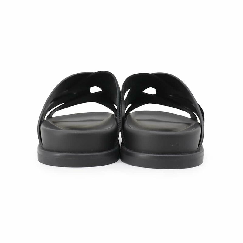 エルメス サンダル カジミール レザー メンズサイズ42 HERMES 靴 黒