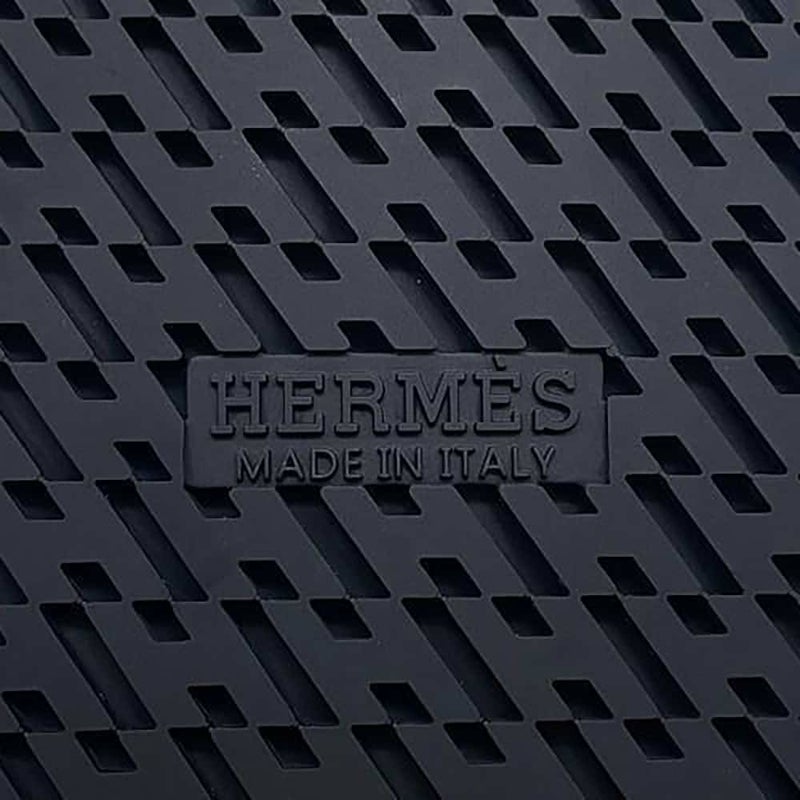 エルメス サンダル カジミール レザー メンズサイズ42 HERMES 靴 黒