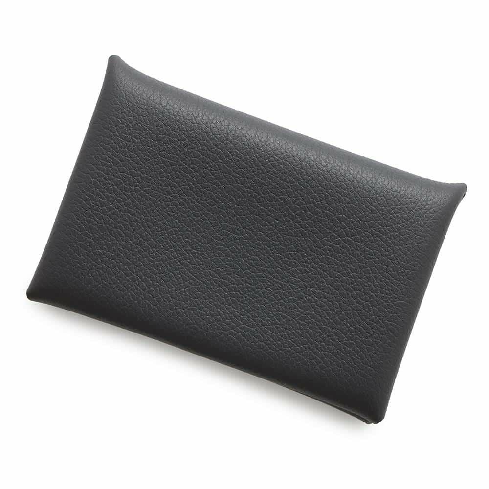 エルメス カードケース カルヴィ プロン/シルバー金具 エバーカラー U