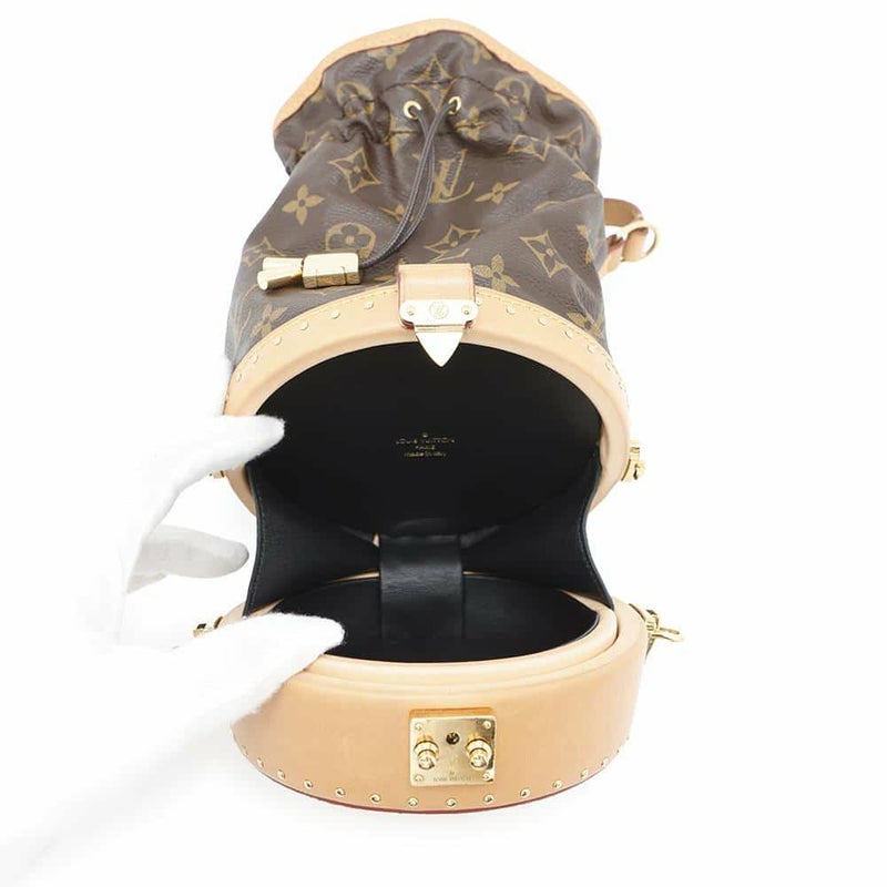 ルイヴィトン ショルダーバッグ モノグラム プティット・ノエ M43509 LOUIS VUITTON ヴィトン 2wayバッグ 巾着 バケットバッグ