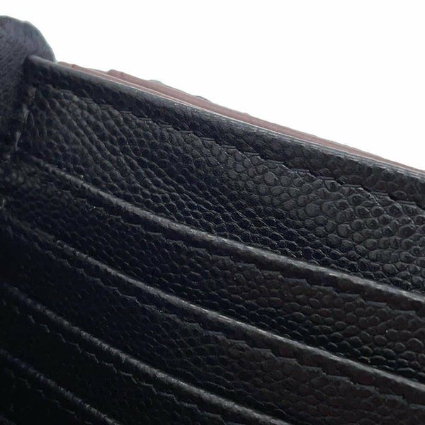 シャネル コインケース マトラッセ ココマーク キャビアスキン AP3179 CHANEL フラグメント カードケース 黒