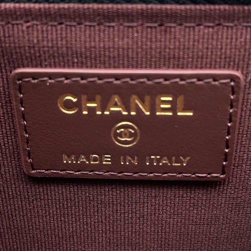 シャネル コインケース マトラッセ ココマーク キャビアスキン AP3179 CHANEL フラグメント カードケース 黒