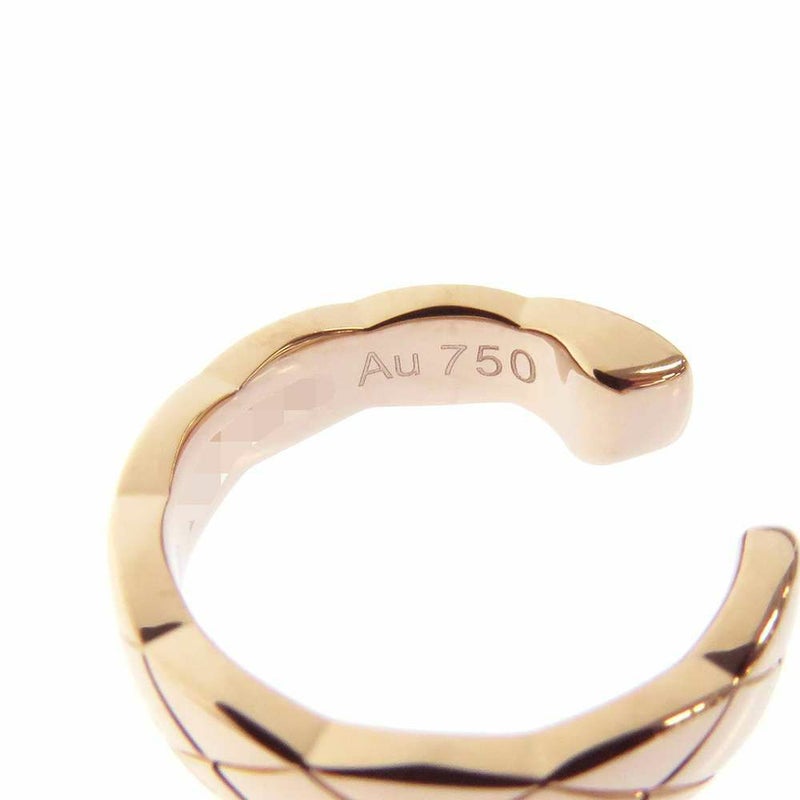 シャネル イヤーカフ ココクラッシュ ダイヤモンド 5P K18WGホワイトゴールド K18PGピンクゴールド J11656 ジュエリー