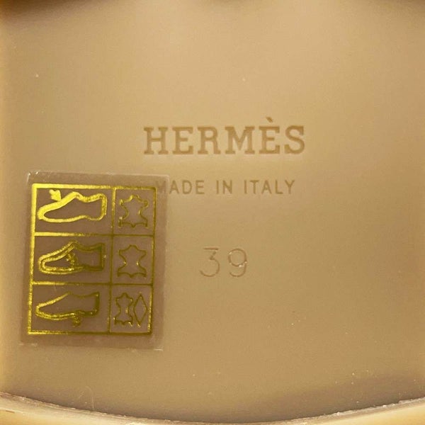 エルメス モカシン フォーブル ベロア レディースサイズ39 HERMES 靴